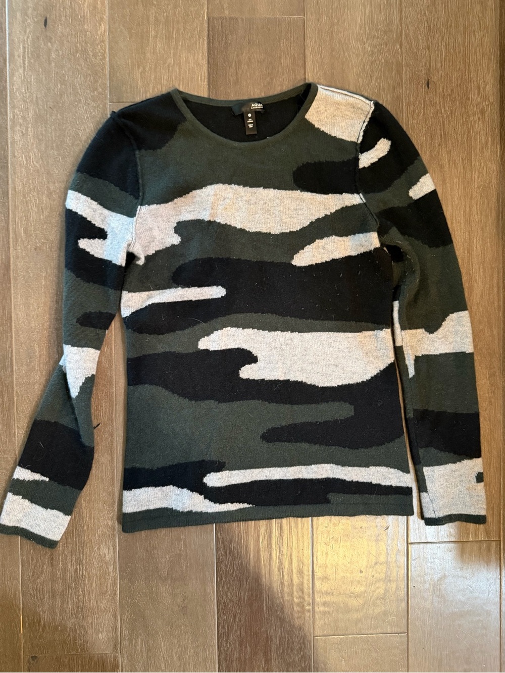 Aqua sweater